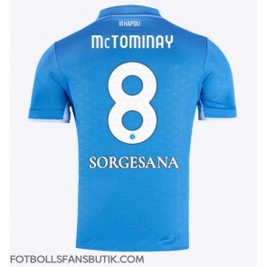 SSC Napoli Scott McTominay #8 Replika Hemmatröja 2024-25 Kortärmad